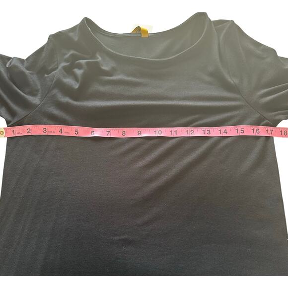 Rachel Pally Women's Davia Short Sleeve Maxi Dress, Black, LG (NWT) - Picture 7 of 10